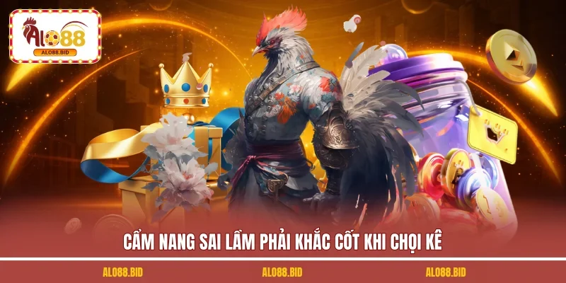 Cẩm nang sai lầm phải khắc cốt khi chọi kê