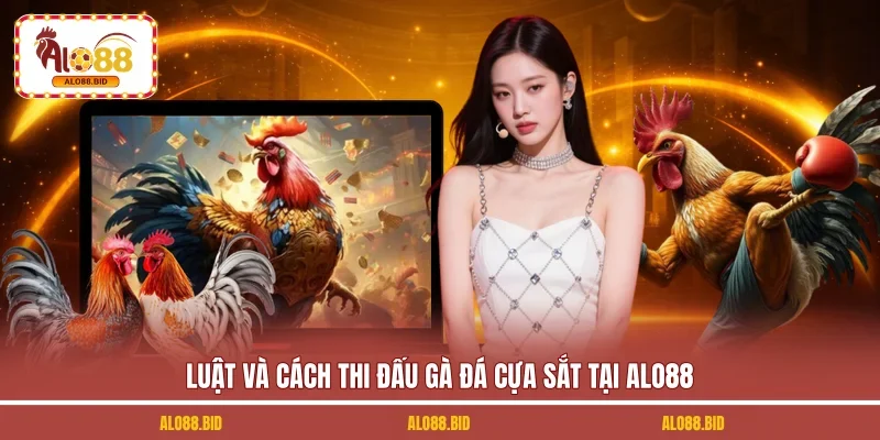 Luật và cách thi đấu gà đá cựa sắt tại ALO88